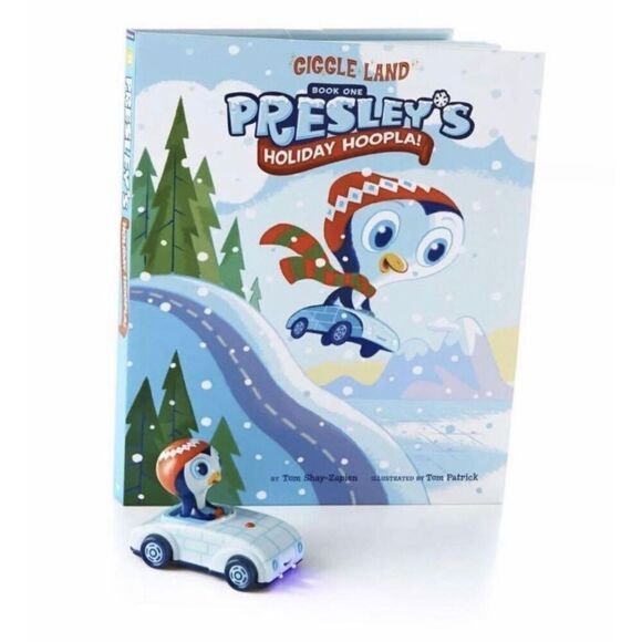 Brand New Hallmark Presley’s Holiday Hooplah Christmas Hardback Interactive Book - Picture 1 of 2